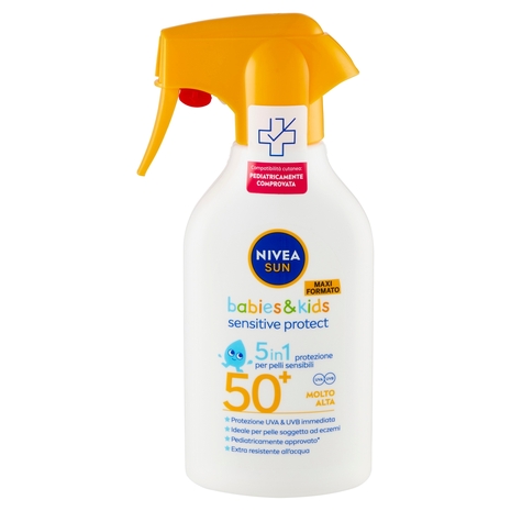 Nivea Sun babies & kids sensitive protect 50+ Molto Alta 270 ml